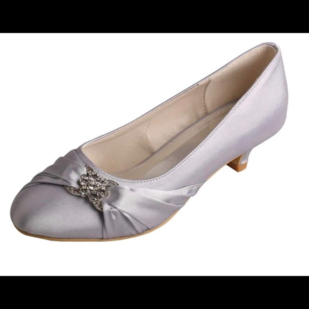 Silver heels